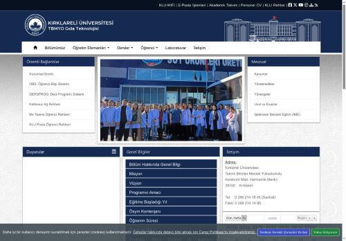 TBMYO Gıda Teknolojisi - Beylerbeyi Rakı AŞ ile Söyleşi - KLU