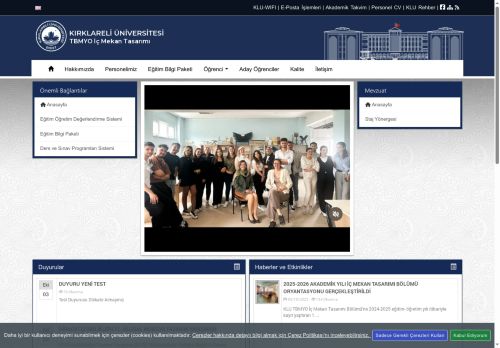 TBMYO İç Mekan Tasarımı - KLU