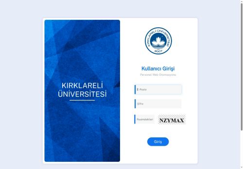 KIRKLARELİ ÜNİVERSİTESİ Özlük İşleri