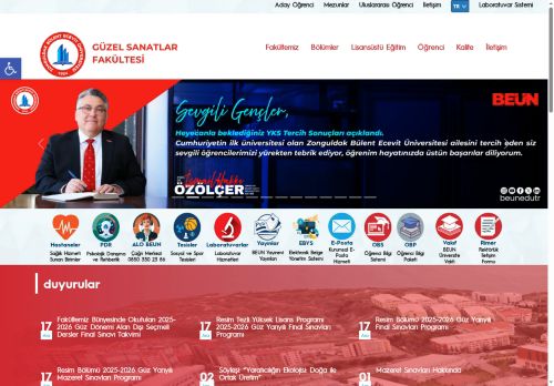 Güzel Sanatlar Fakültesi - Resim Bölümü Özel Yetenek Sınavı Hakkında