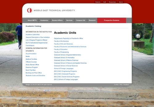 Academic Catalog