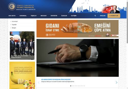 Zonguldak Ticaret İl Müdürlüğü | T.C. Ticaret Bakanlığı