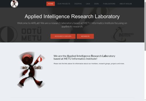 Applied Intelligence Research Laboratory – METU Inf. Ins.