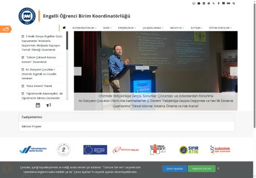 Marmara Üniversitesi - Engelli Öğrenci Birim Koordinatörlüğü