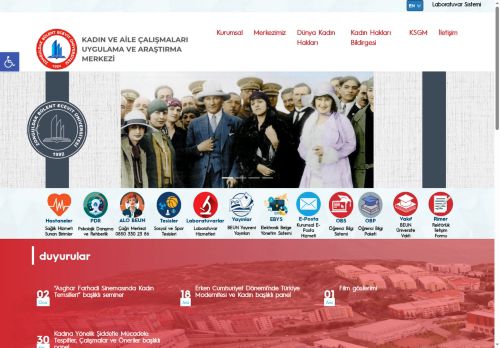 Kadın ve Aile Çalışmaları Uygulama ve Araştırma Merkezi