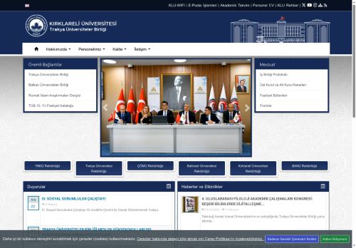 Trakya Üniversiteler Birliği - KLU