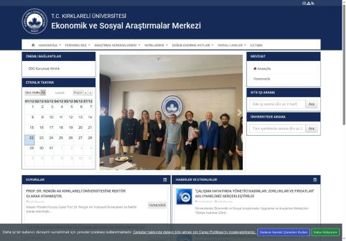 Ekonomik ve Sosyal Araştırmalar Merkezi - KLU