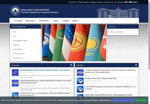 Türkiyat Uygulama ve Araştırma Merkezi - KLU