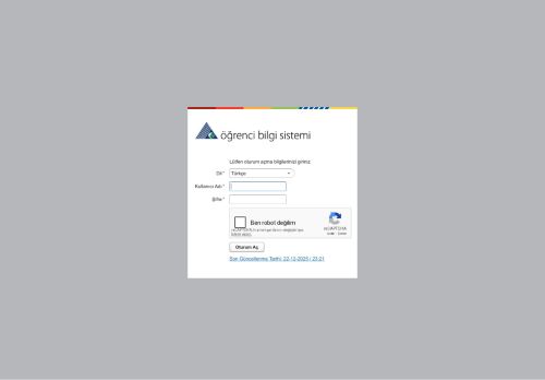 Öğrenci Bilgi Sistemi (OBS) - T.C. Yeditepe Üniversitesi