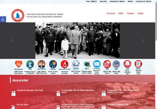 Atatürk İlkeleri ve İnkılâp Tarihi Uygulama ve Araştırma Merkezi