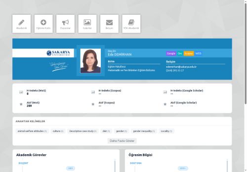 Doç.Dr. Eda DEMİRHAN