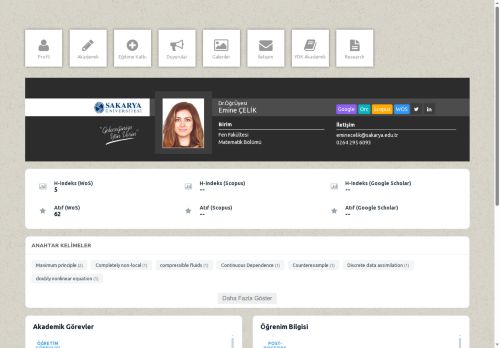 Dr.Öğr.Üyesi Emine ÇELİK