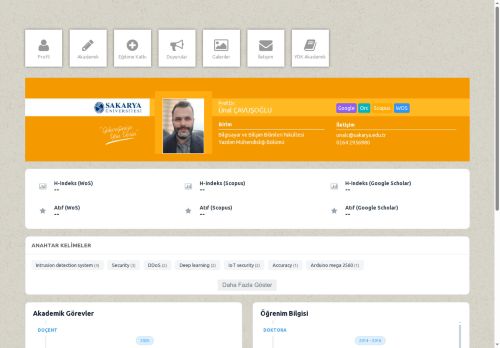 Prof.Dr. Ünal ÇAVUŞOĞLU