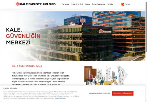 Anasayfa | Kale Endüstri Holding