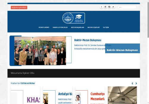 Mezunlar Ofisi | Kadir Has Üniversitesi