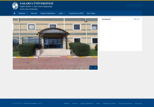 Sakarya Üniversitesi |