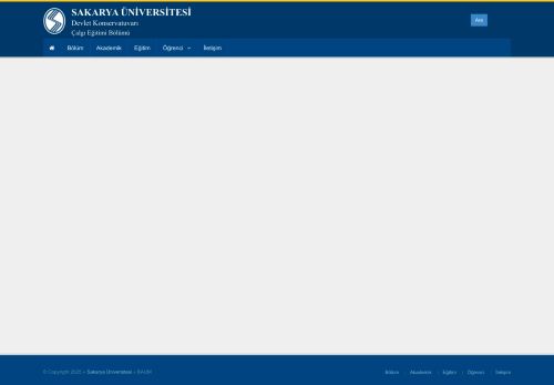 Sakarya Üniversitesi |