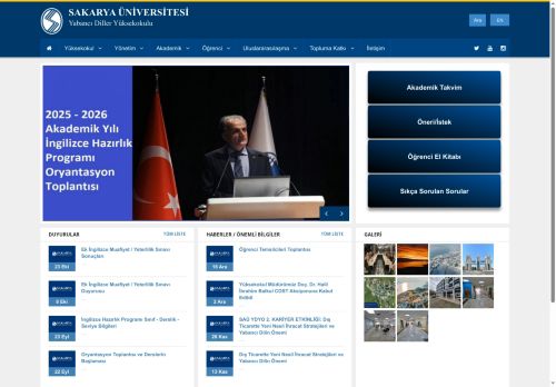 Sakarya Üniversitesi | | Sıkça Sorulan Sorular