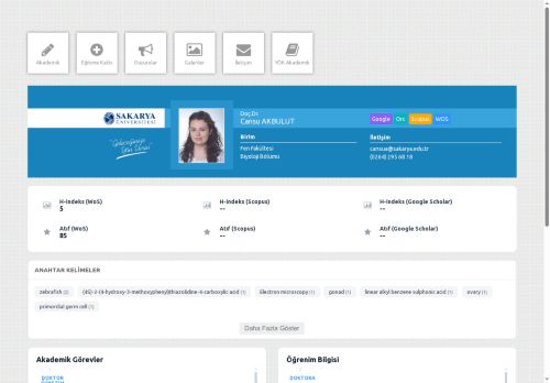 Doç.Dr. Cansu AKBULUT