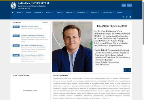 Sakarya Üniversitesi | Mimarlık