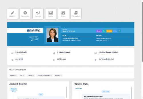 Doç.Dr. Nesrin KENAR