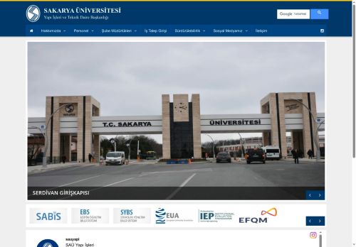 Sakarya Üniversitesi | Yapı İşleri ve Teknik Daire Başkanlığı | 2024 Yılı Tamamlanan Faaliyetler