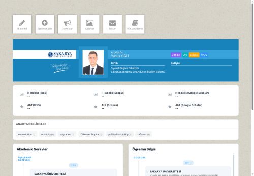 Arş.Gör.Dr. Yunus YİĞİT