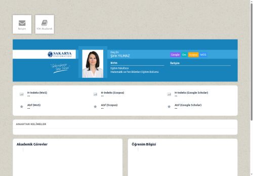 Doç.Dr. Şirin YILMAZ