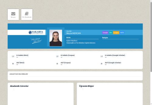 Arş.Gör. Beyza MERCAN