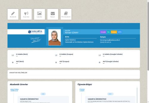 Arş.Gör. Kevser GÜNAY