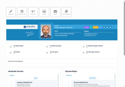 Prof.Dr. Hasan Hüseyin TAYLAN Önizlemesi