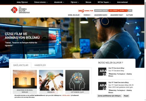 Çizgi Film ve Animasyon Bölümü | Çizgi Film ve Animasyon Bölümü