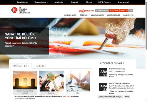 Sanat ve Kültür Yönetimi Bölümü | Sanat ve Kültür Yönetimi Bölümü