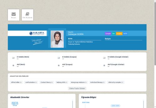 Doç.Dr. Sümeyye DERİN