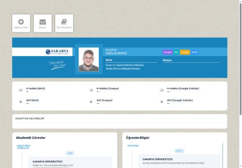 Arş.Gör.Dr. Atilla KURNAZ