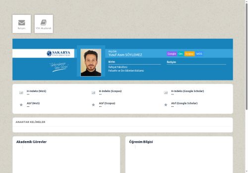 Arş.Gör. Yusuf Asım SÖYLEMEZ