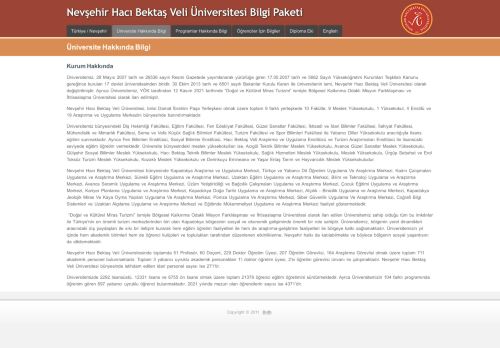 Programlar Hakkında Bilgi