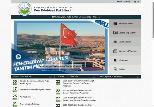 Fen Edebiyat Fakültesi - Felsefe Bölümü