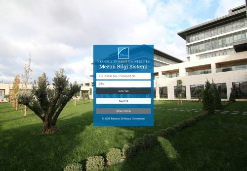 İstanbul 29 Mayıs Üniversitesi - Mezun Bilgi Sistemi