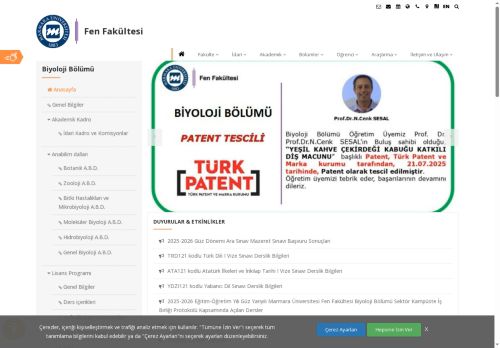 Öğrencilerimiz "BioInnovation 2022"'den Birincilikle döndü. | Biyoloji Bölümü | Fen Fakültesi | Marmara Üniversitesi