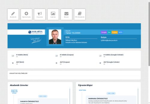 Doç.Dr. Tamer YILDIRIM