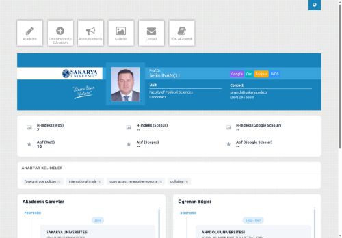 Prof.Dr. Selim İNANÇLI