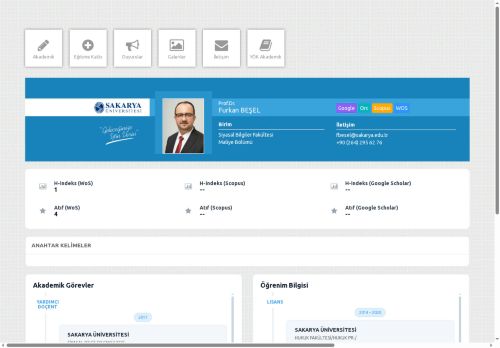 Prof.Dr. Furkan BEŞEL