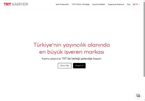 TRT Kariyer - Ana Sayfa