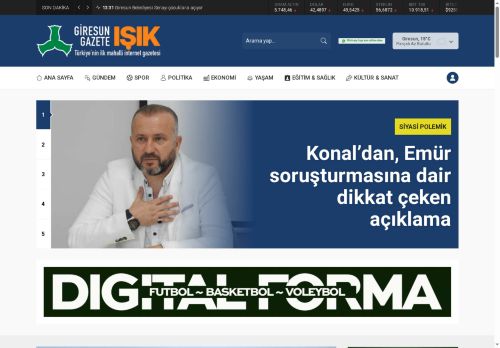 Giresun Gazete Giresun Işık Gazetesi Giresun Işık Gazetesi - Giresun Işık Gazetesi - Giresun'un ilk yazılı ve mahalli internet gazetesi Giresun Işık Gazetesi Giresun Işık Gazetesi Giresun Işık Gazetesi