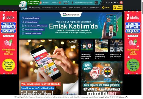 TÜRKİYE’NİN 1 NUMARALI SPOR KANALI! - A SPOR