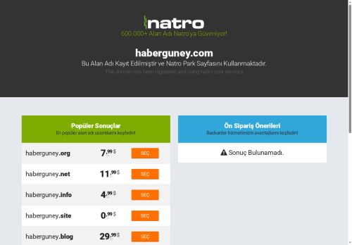 haberguney.com Premium Park Sayfası