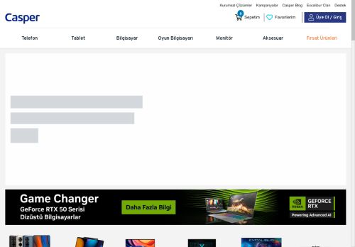 Oyun Bilgisayarı, Telefon Modelleri ve Dahası! I Casper