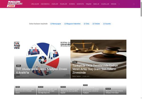 Magazin Haberleri - Son Dakika Magazin Haberleri