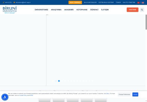 Biruni Üniversitesi - Anasayfa